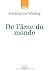 De l'Ame du Monde- by Schelling