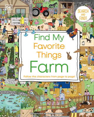 Find My Favorite Things Farm: Follow the Characters from Page to Page (Board Book)
