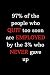 97% of the people who quit too soon are employed by the 3% who never gave up.: Notebook planner for entrepreneurs, small business owners, success ... blank lined pages with 8 bonus checkbox pages