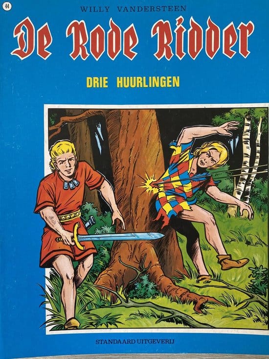Drie huurlingen (De Rode Ridder #44)