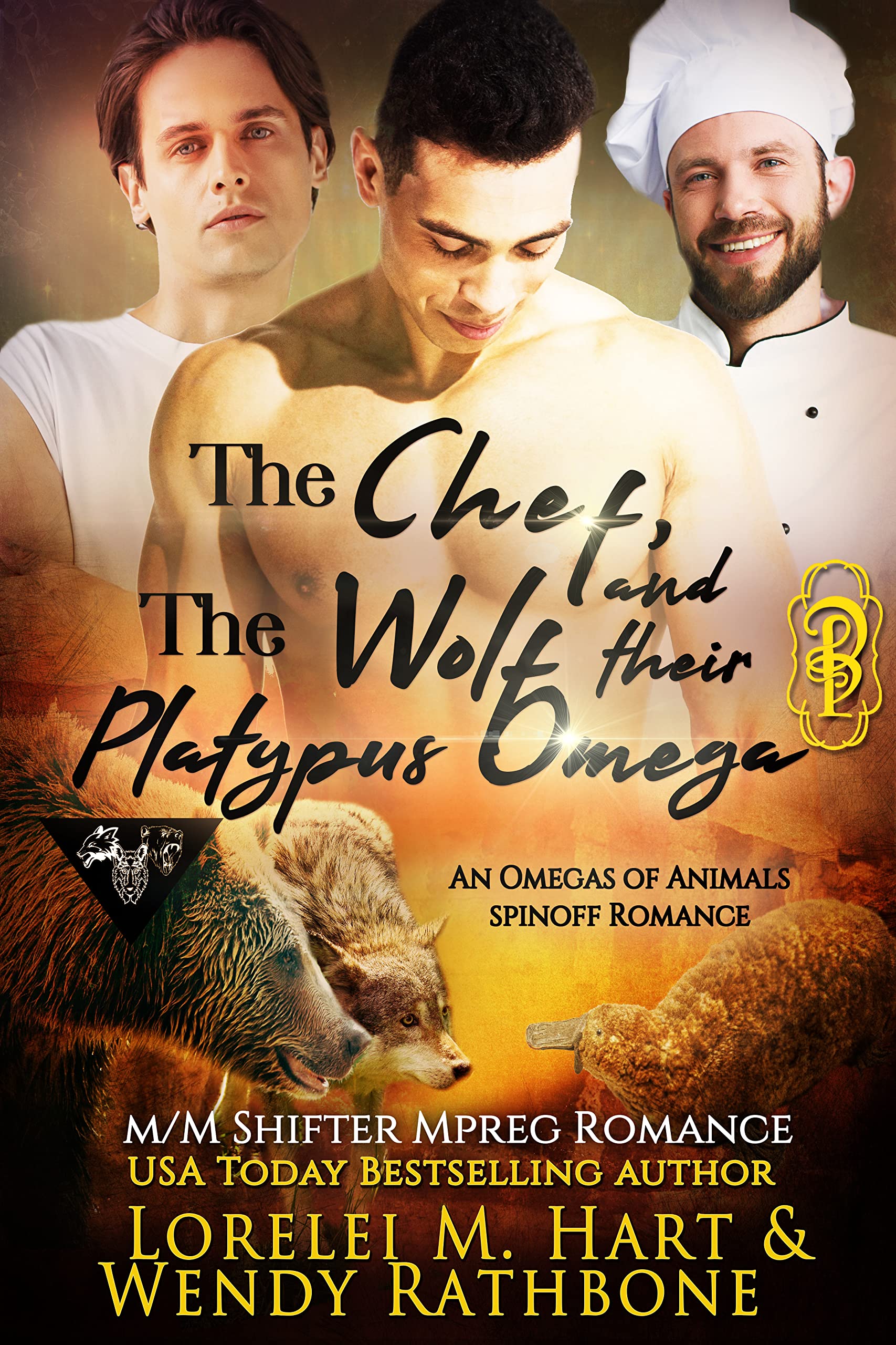 The Chef, the Wolf, and their Platypus Omega (Omegas of Animals: SD, #5)