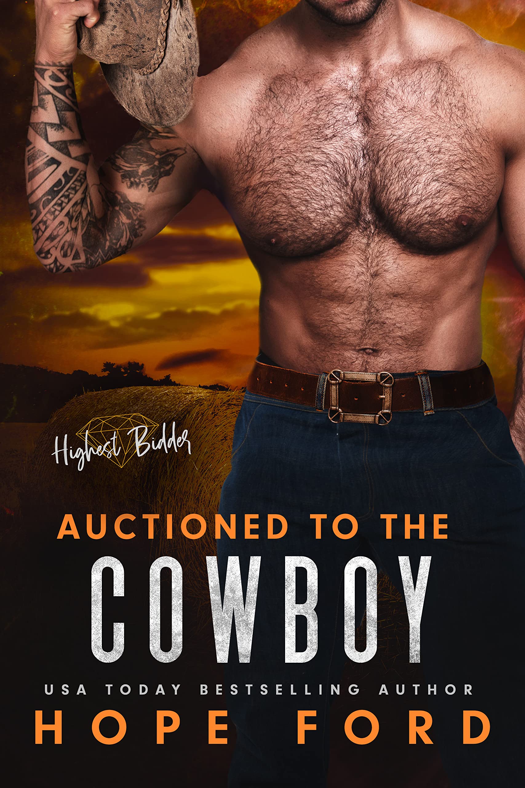 Auctioned to the Cowboy (Highest Bidder #5)