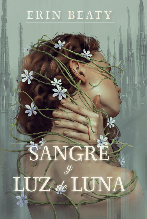 Portada de Sangre y luz de luna, de Erin Beaty