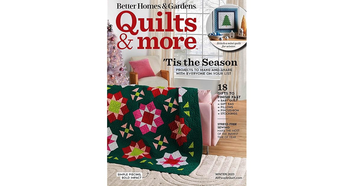 Quilts and More Magazine Winter 2023 English 100 pages by Ehoucins