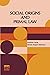 Social Origins And Primal Law by Andrew  Lang