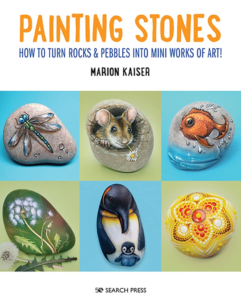 Painting Stones: How to turn rocks & pebbles into mini works of art! (Paperback)