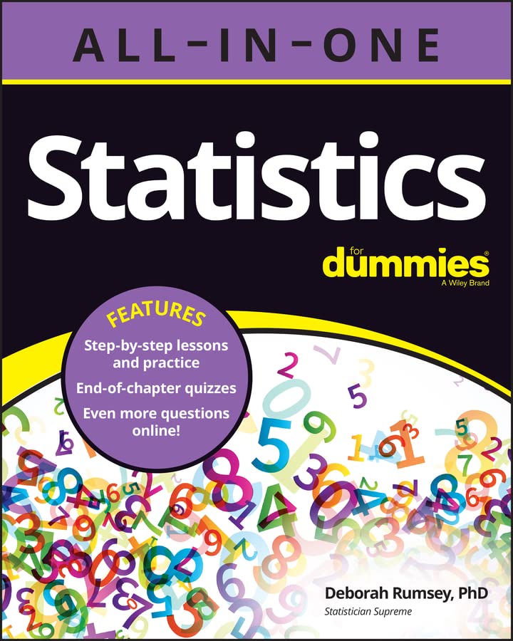 Statistics All-in-One For Dummies (Kindle Edition)