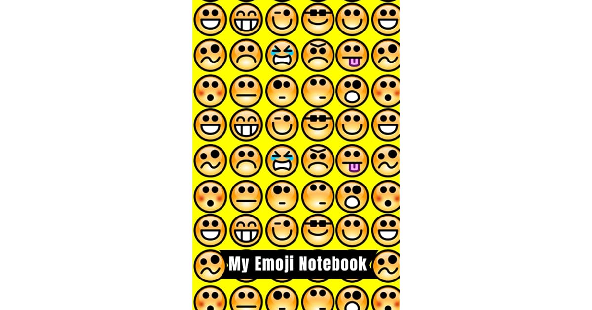 My Emoji Notebook Blank composition emoji notebook for writing and journaling. Each page has a