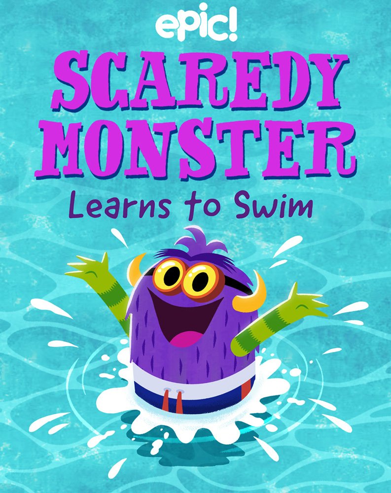 Scaredy Monster Learns to Swim (ebook)