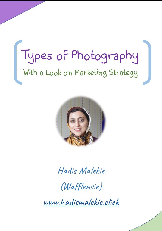 Types of Photography, with a look on marketing strategy