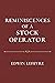 Reminiscences of a Stock Operator by Edwin Lefevre
