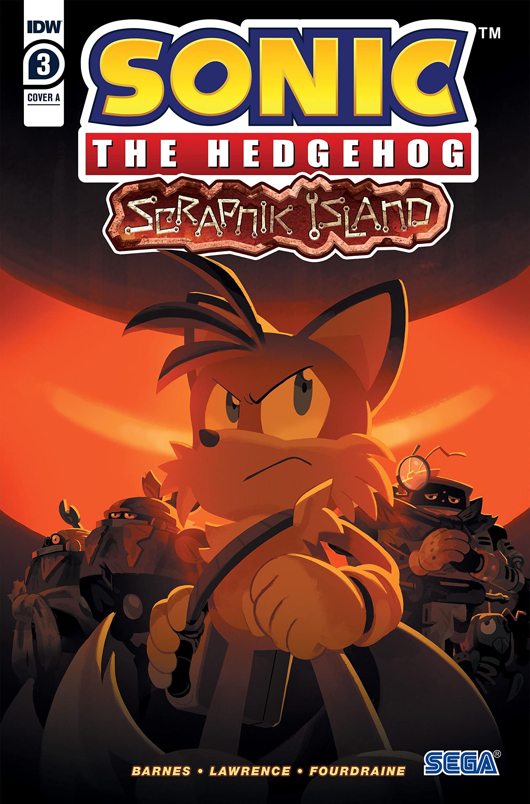 Sonic the Hedgehog: Scrapnik Island #3 (of 4)