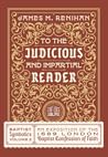 To the Judicious ...