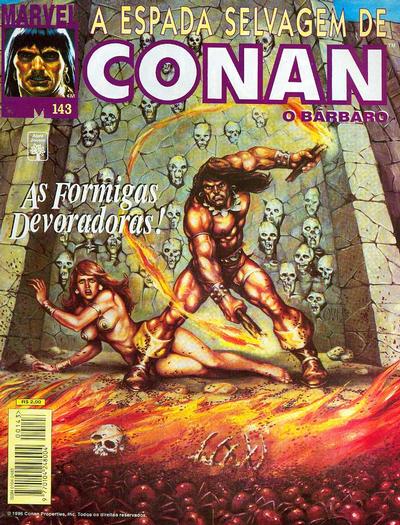 A Espada Selvagem de Conan o Bárbaro nº 143 - As Formigas Devoradoras!