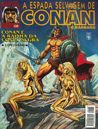 A Espada Selvagem de Conan o Bárbaro nº 138 - Conan e a Rainha da Costa NEgra - Conclusão (Paperback)