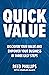 QuickValue: Discover Your Value and Empower Your Business in Three Easy Steps