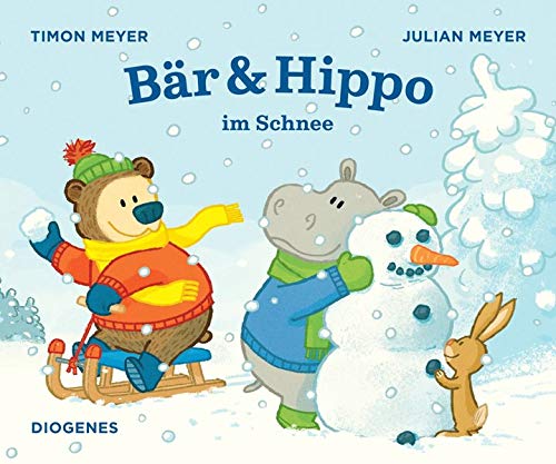 Bär & Hippo im Schnee