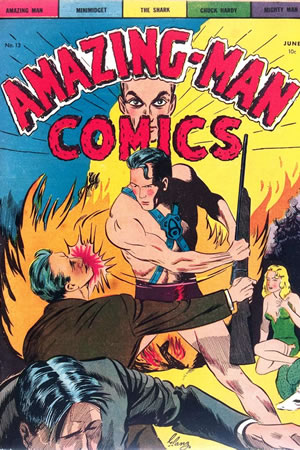 Amazing Man Comics #13