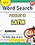 WORD SEARCH PUZZLES IN LATI...