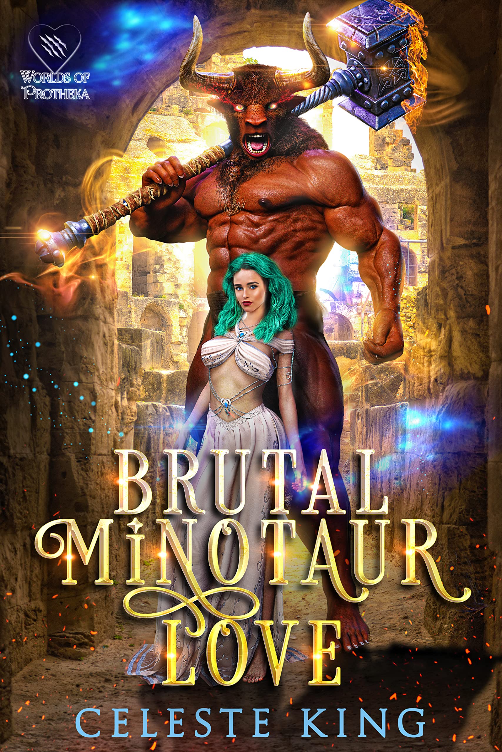 Brutal Minotaur Love (Minotaurs of Protheka, #5)