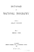 Dictionary of National Biog...