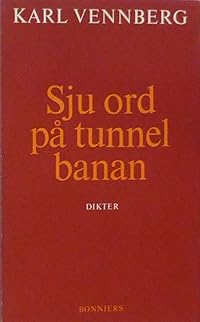 Omslag för Sju ord på tunnelbanan