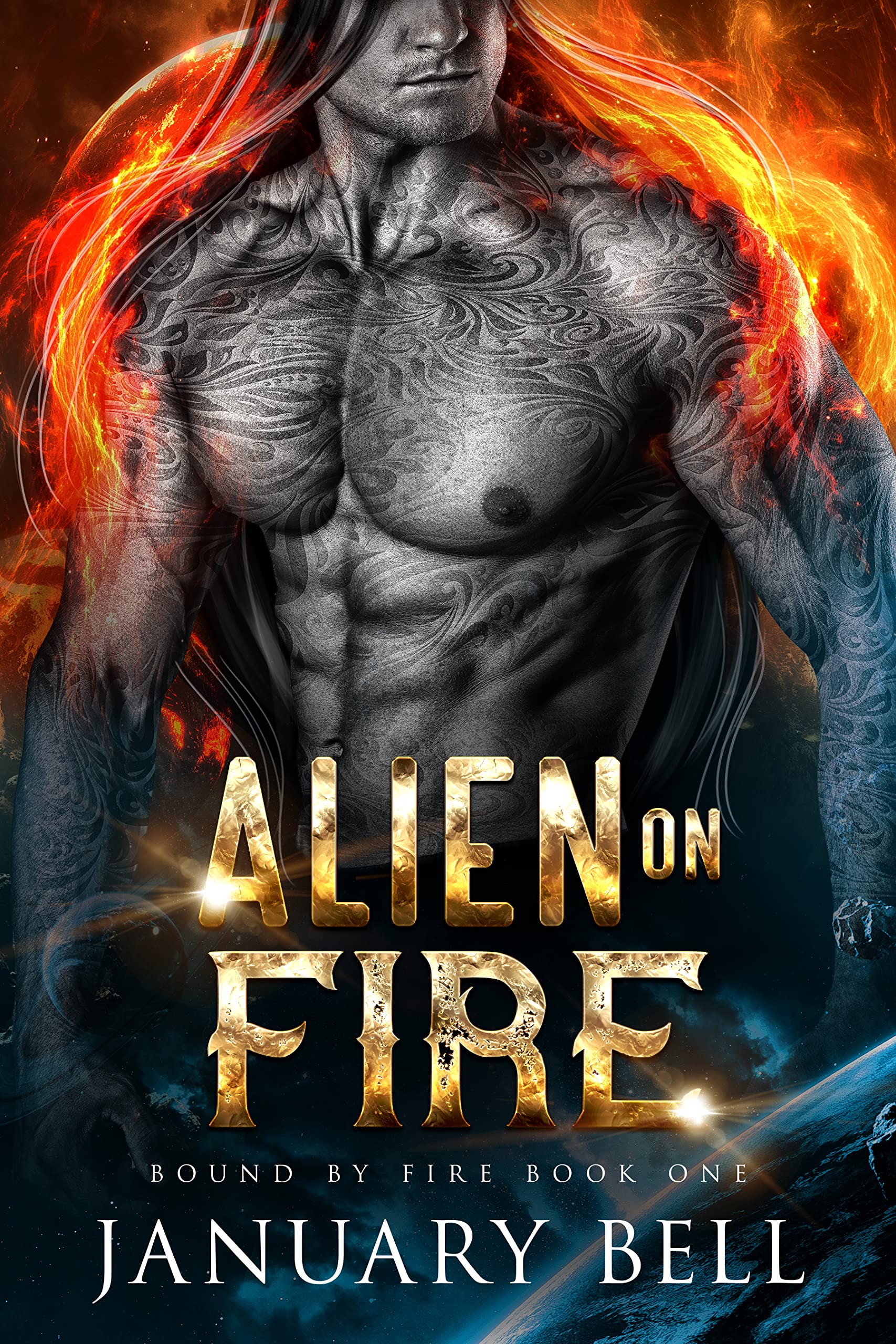 Alien on Fire (Bound by Fire #1)