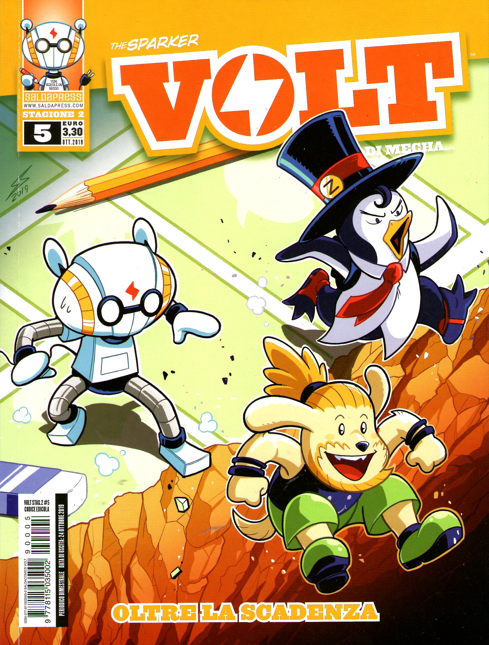 Volt - Che vita di mecha... Stagione 2, Vol. 5: Oltre la scadenza (Paperback)