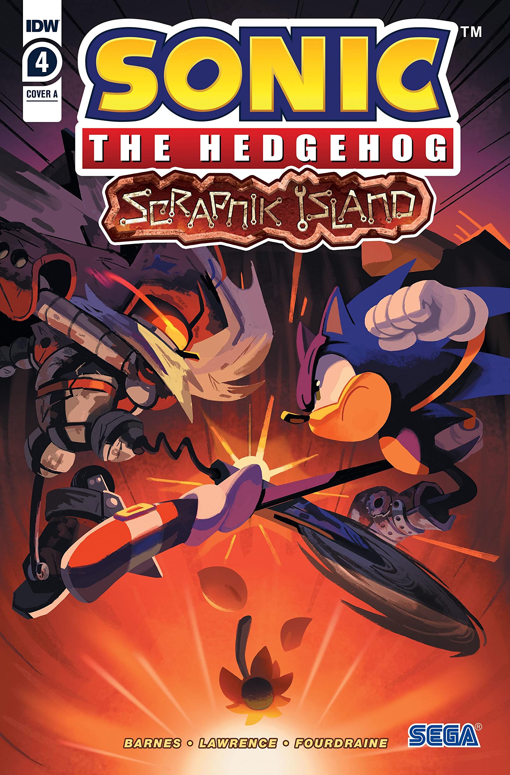 Sonic the Hedgehog: Scrapnik Island #4 (of 4)