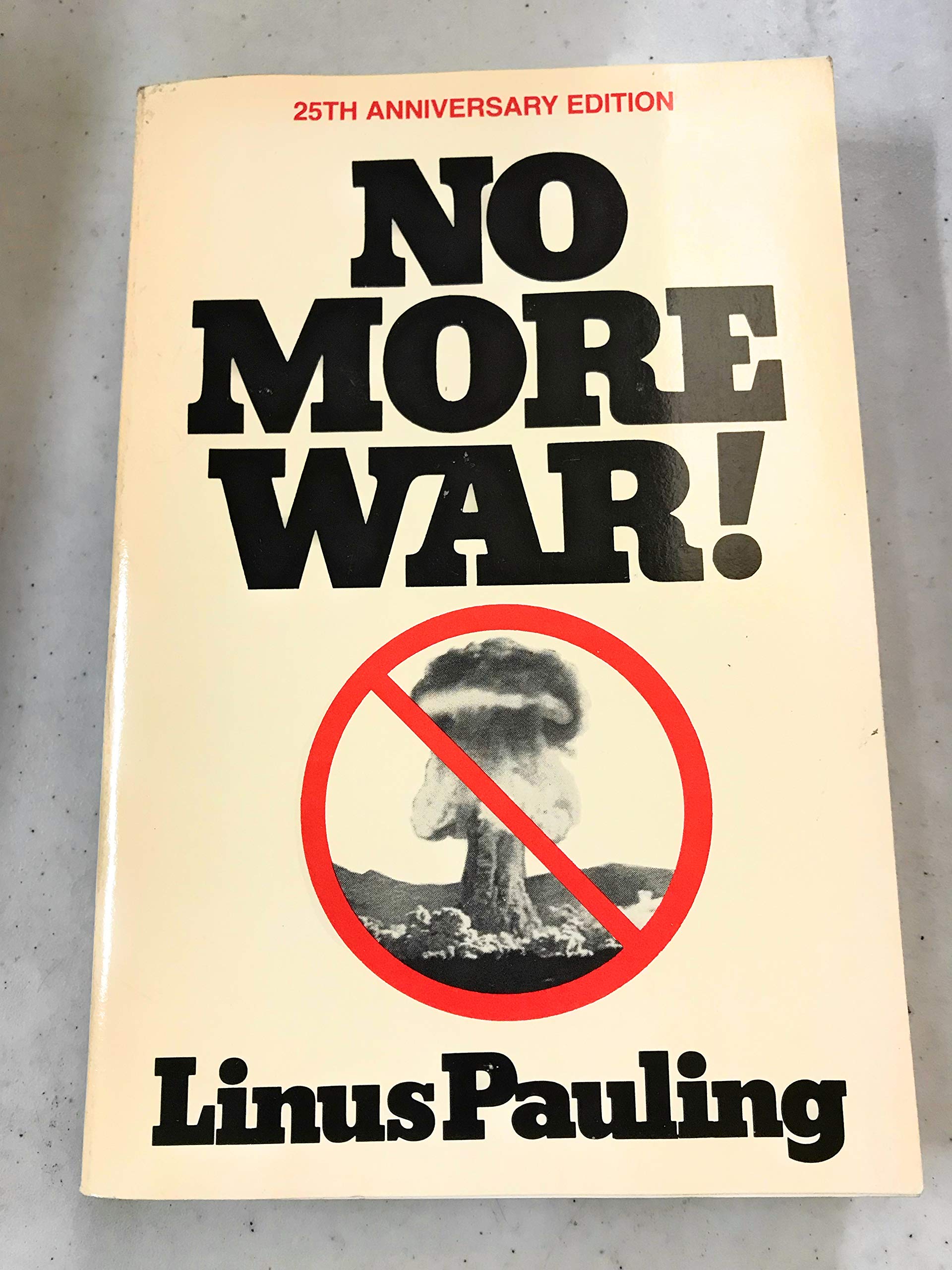 No more war!
