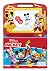 Disney Junior Mickey Read & Doodle - Learning resources for kids, a magnetic drawing pad, an easy-to-use pen, 22-page board book for reading and drawing