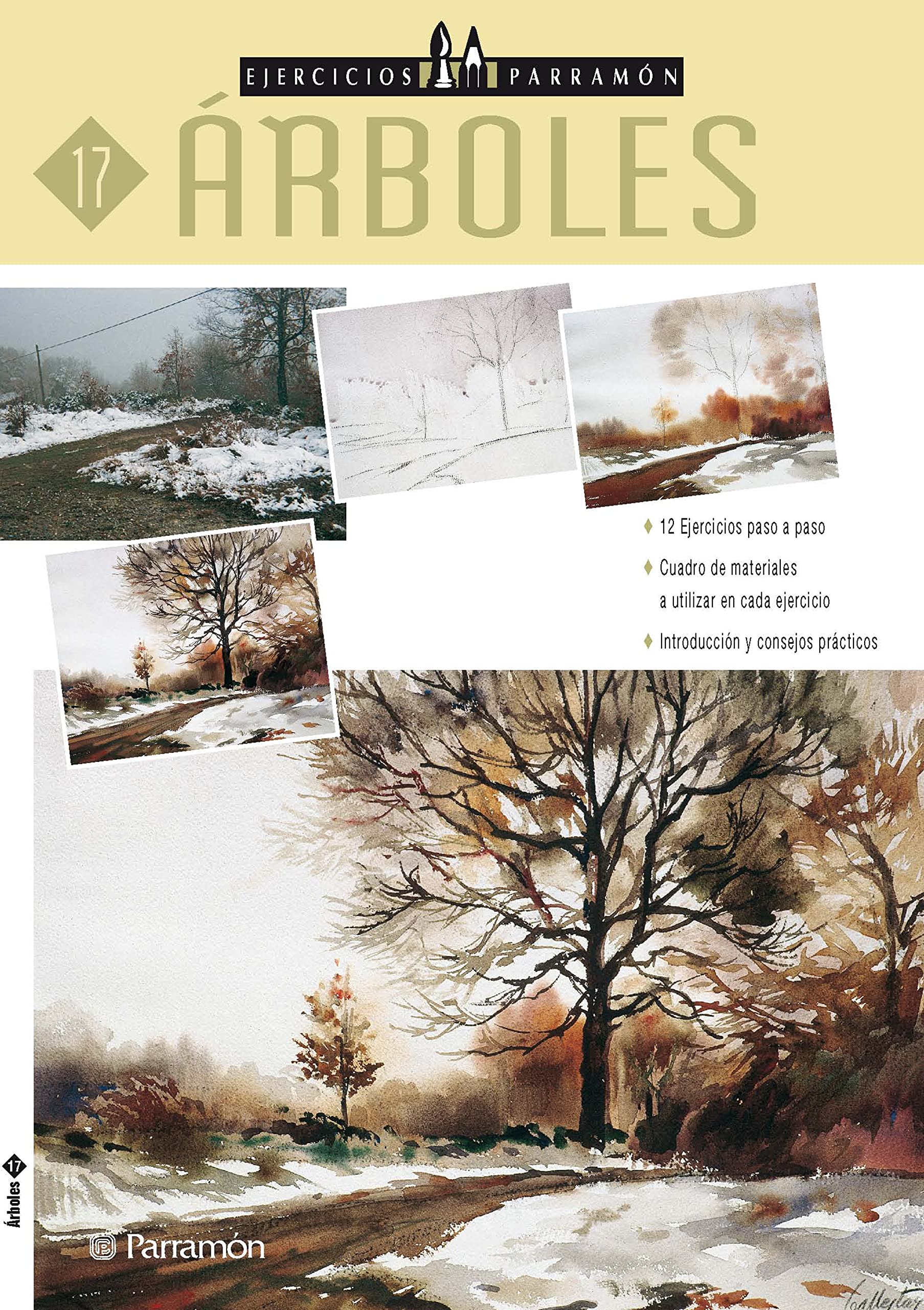 Ejercicios Parramón. Árboles (Spanish Edition)