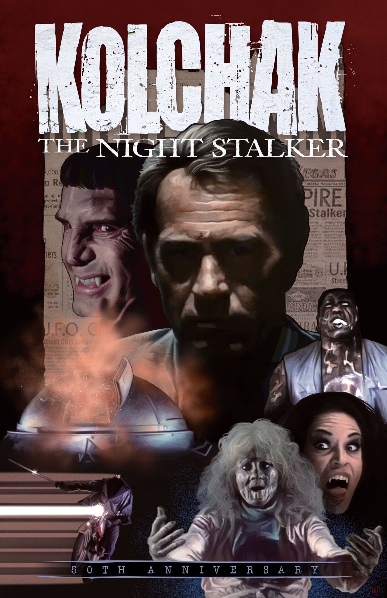 Kolchak: The Night Stalker 50th Anniversary (Paperback)