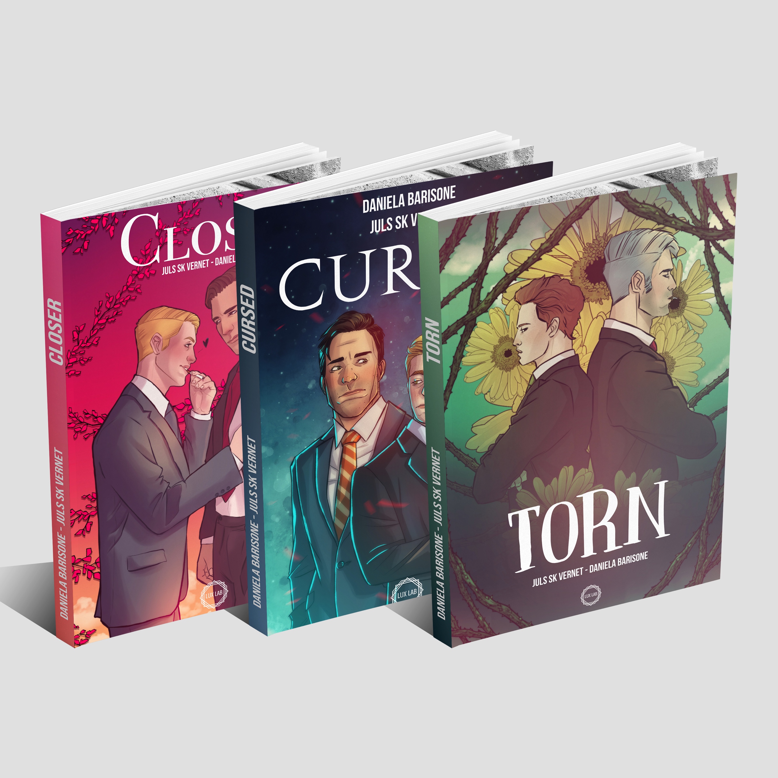 JBI, Libri 10-11-11,5: Torn, Cursed, Closer