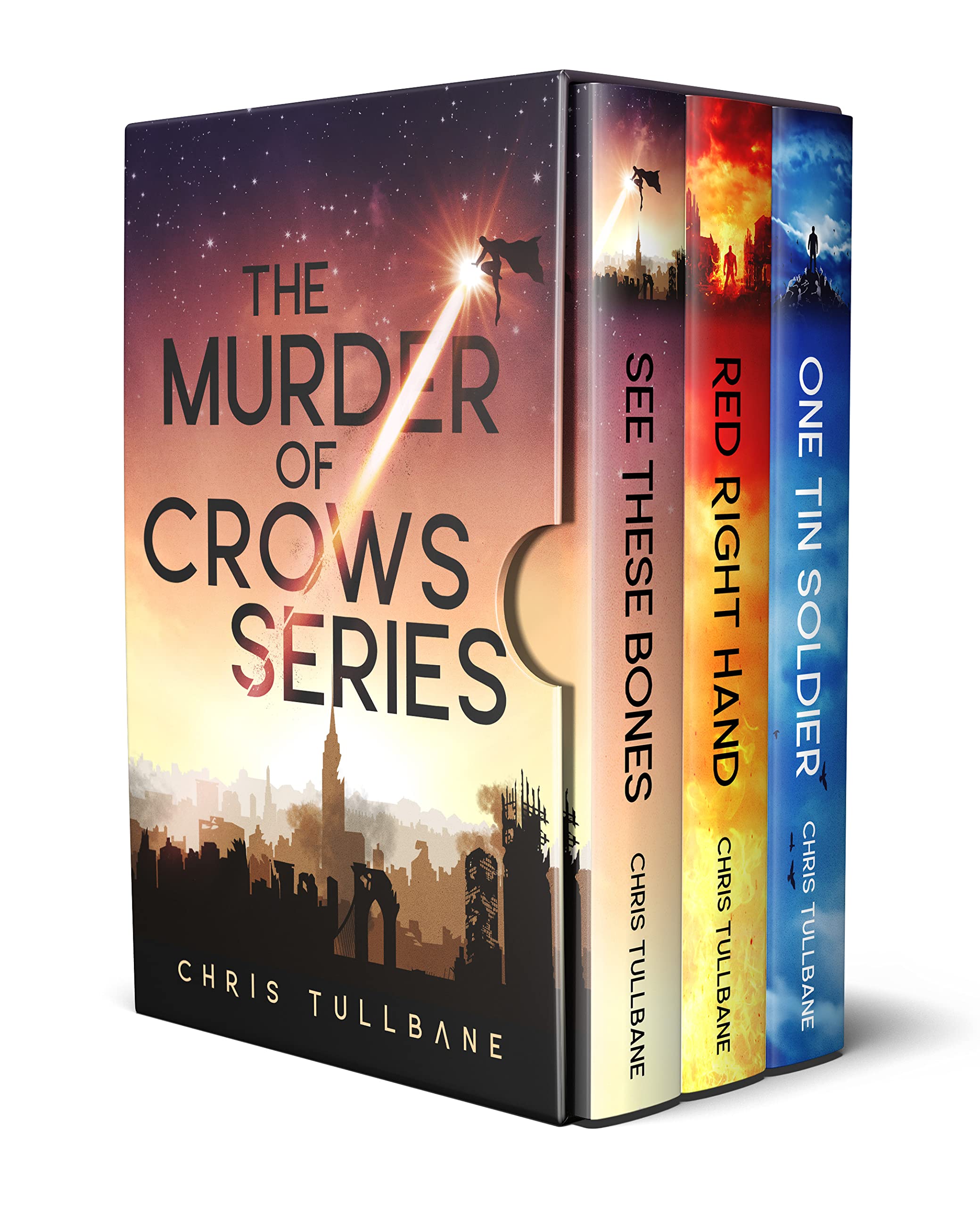 The Murder of Crows Boxed Set: A Post-Apocalyptic Superhero Series (The Post-Break World: The Murder of Crows)