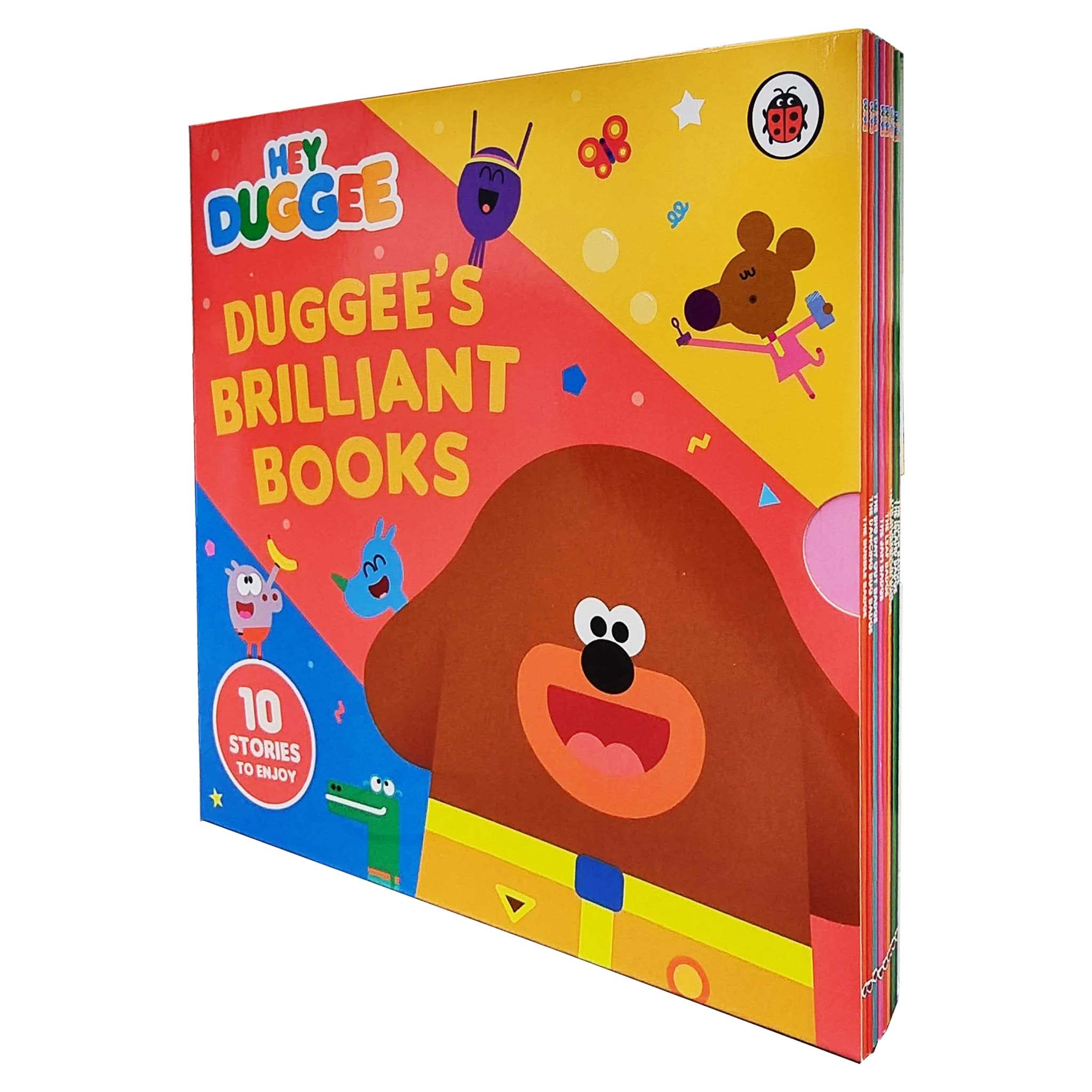 Hey Deggee : Duggee's Brilliant 10 Books Stories Collection Set (The Fashion Badge, The Duck Badge, The Island Badge, The Glasses Badge, The Caterpillar Badge, The Leaf Badge, The Jam Badge & More…)