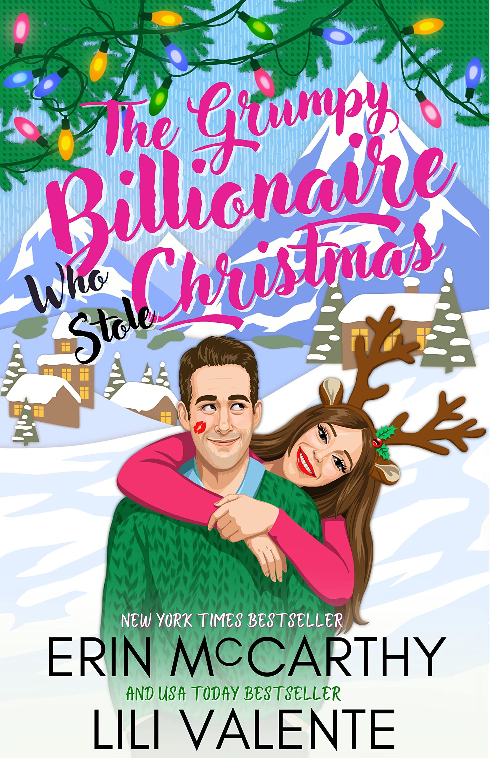 Portada de The Grumpy Billionaire Who Stole Christmas, de Erin McCarthy