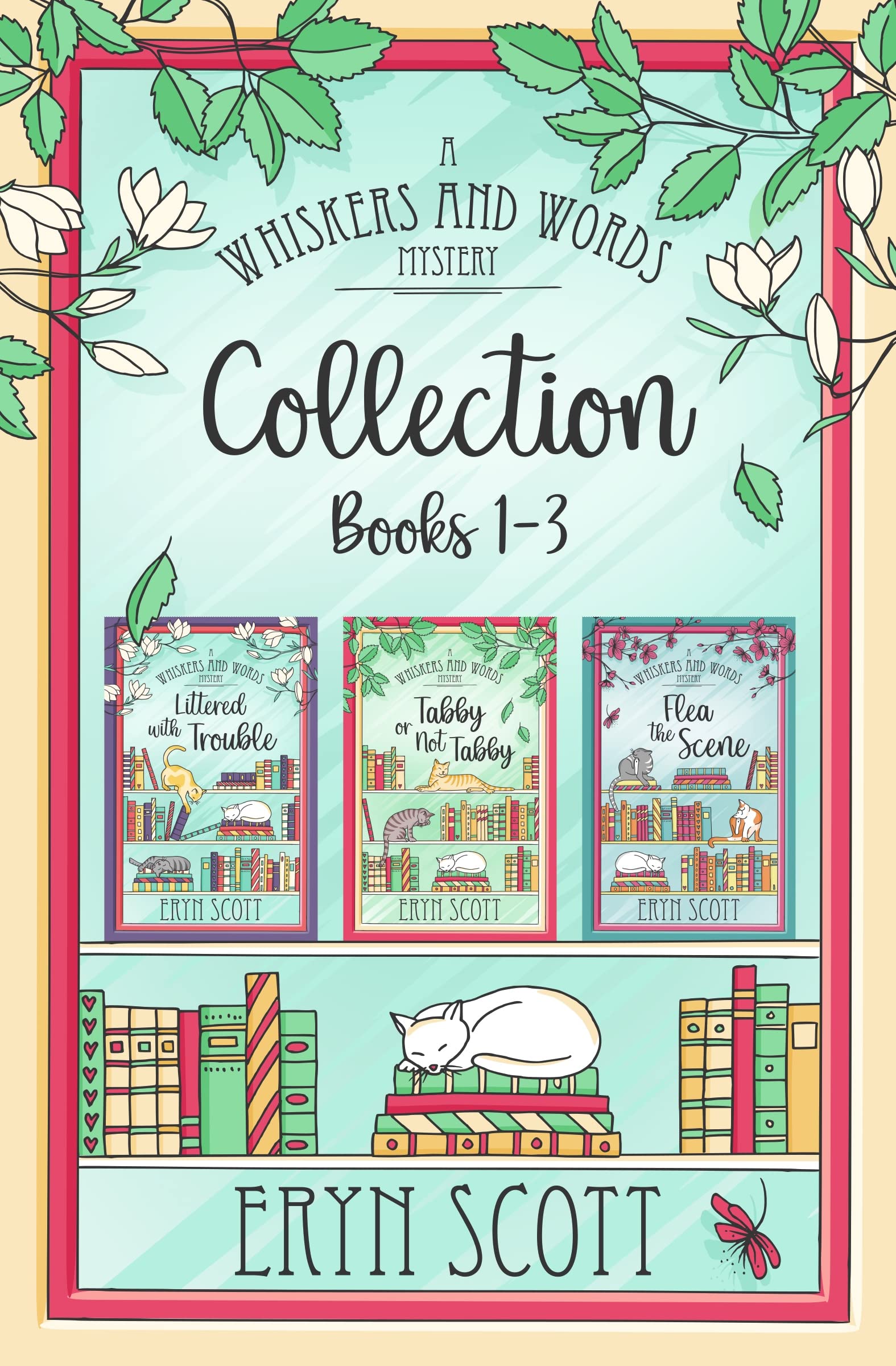 A Whiskers and Words Mystery Collection: Books 1-3 (A Whiskers and Words Mystery, #1-3)