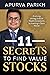 11 Secrets to find Value Stocks by Apurva Parikh