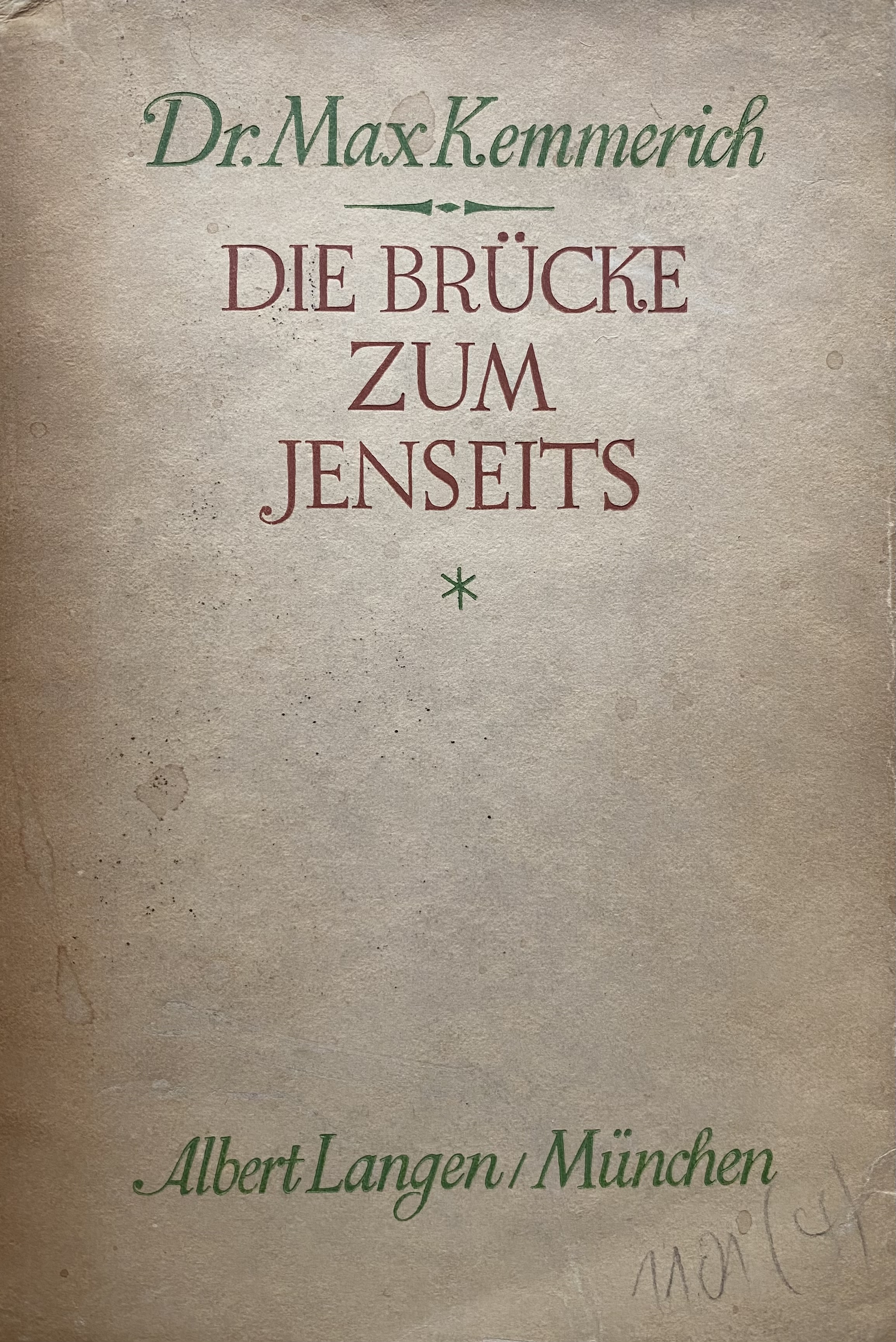 Die Brücke zum Jenseits (Paperback)
