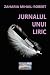 Jurnalul unui liric. Versuri by Mihail Robert Zaharia