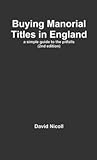 Buying manorial titles in England: a simple guide to the pitfalls