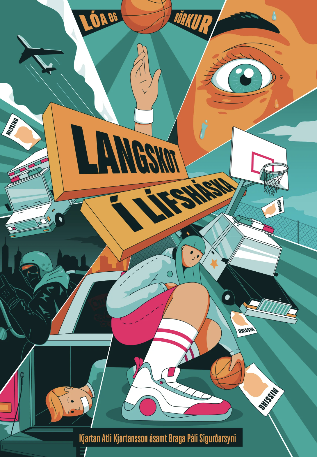 Langskot í lífsháska (Lóa og Börkur, #2)