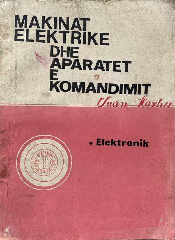 Makinat elektrike dhe aparatet e komandimit : për shkollën e mesme profesionale Elektronik