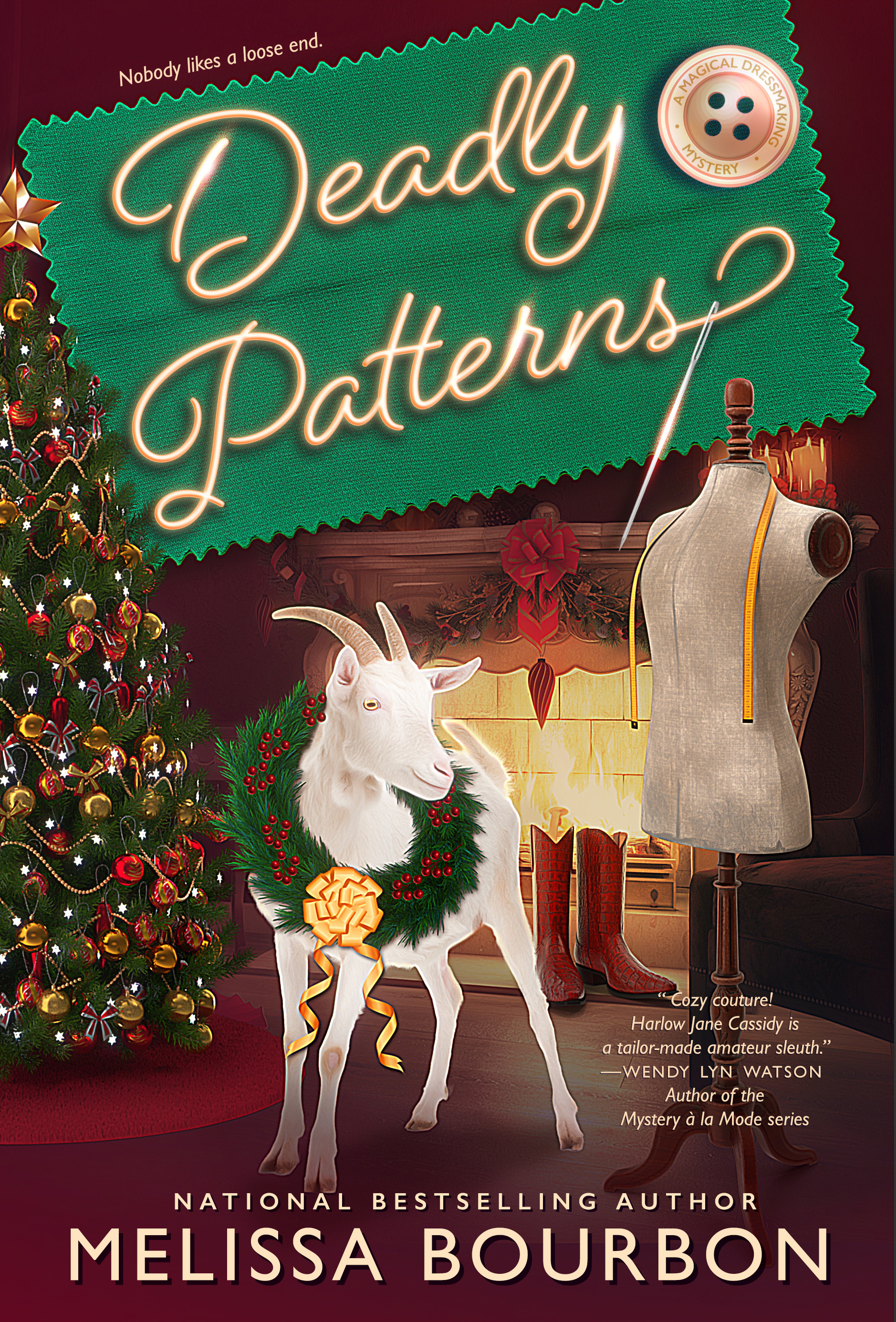 Deadly Patterns (A Magical Dressmaking Mystery #3)