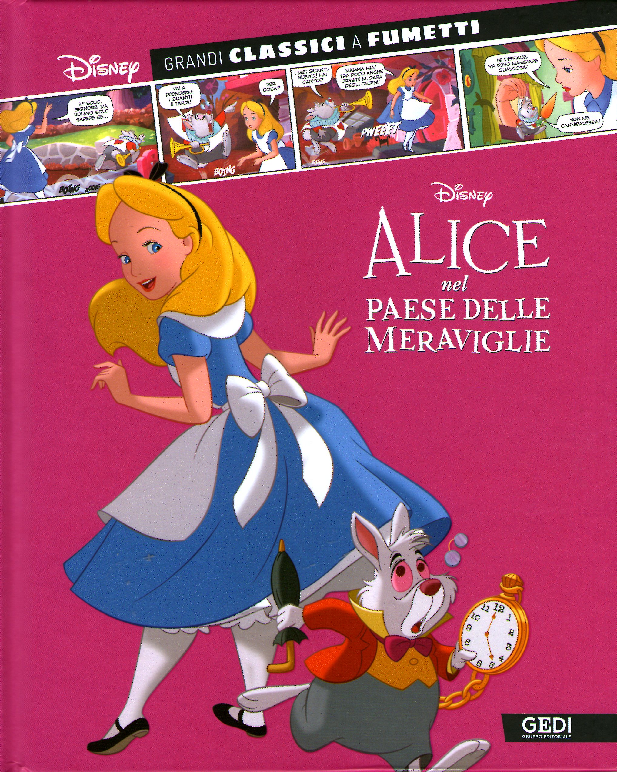 Alice nel Paese delle Meraviglie: Grandi classici a fumetti Disney