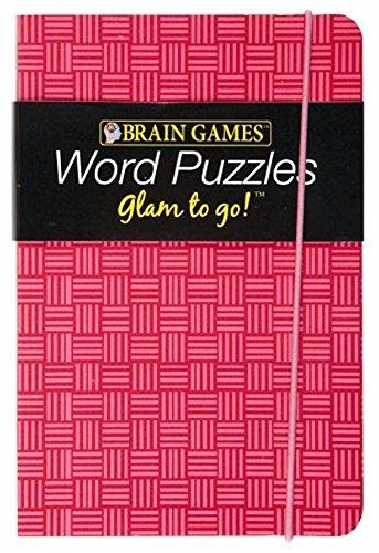 Brain Games Glam to Go! Word Puzzles (Pink Cover)