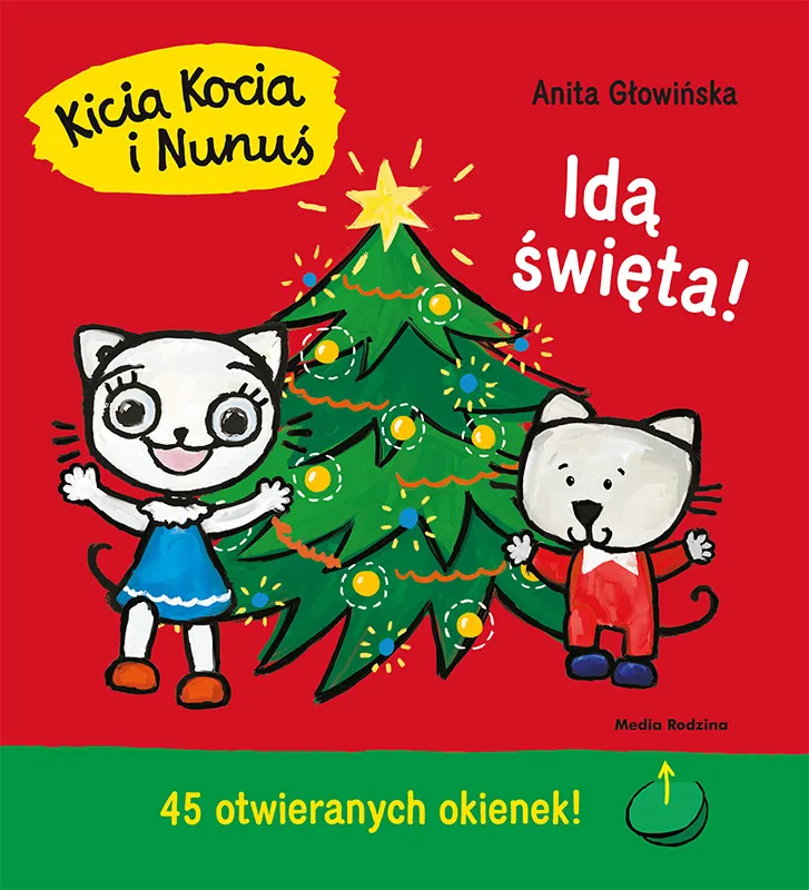 Kicia Kocia i Nunuś. Idą święta! (Board book)
