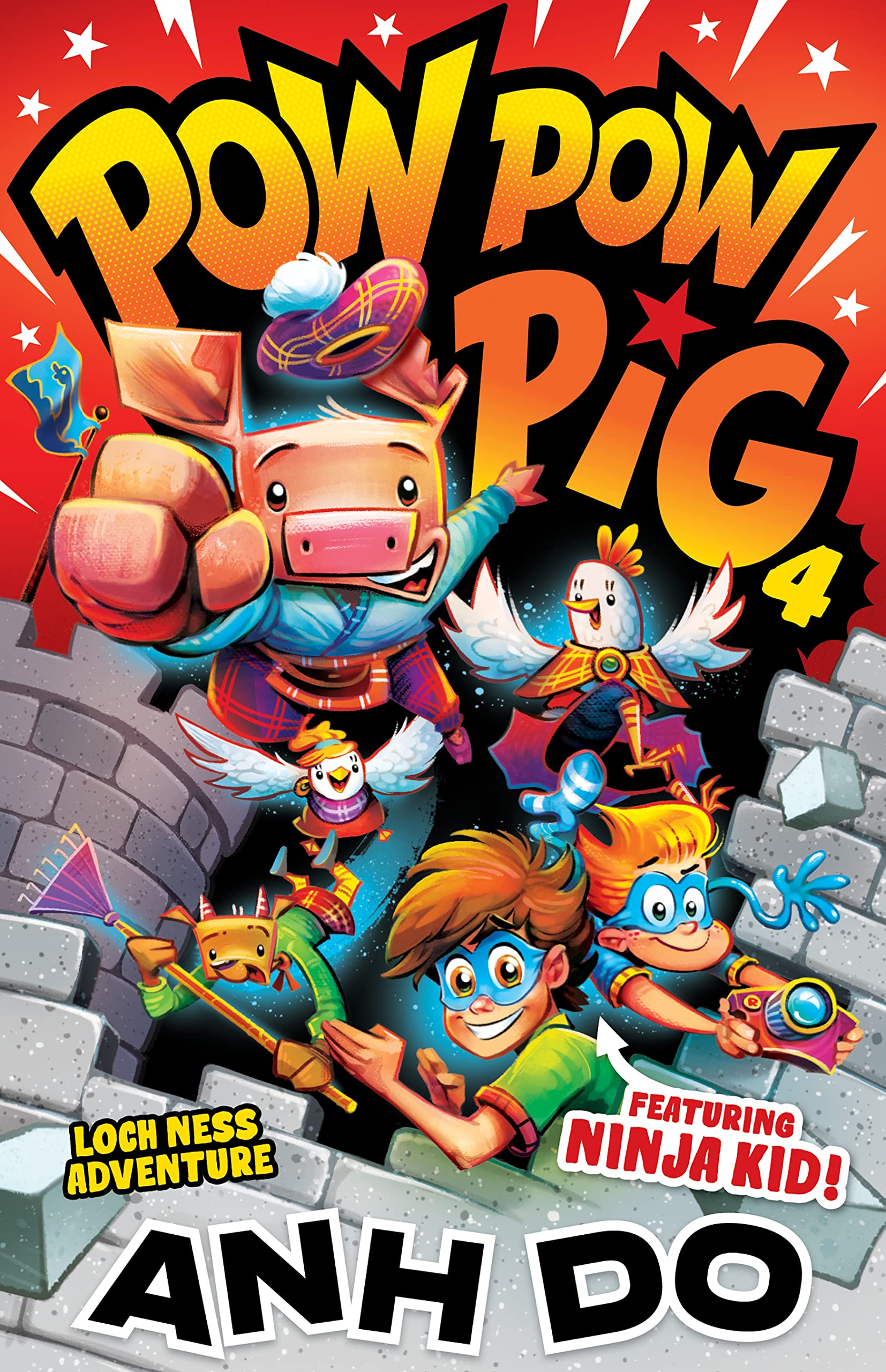 Pow Pow Pig: Loch Ness Adventure (Pow Pow Pig #4)