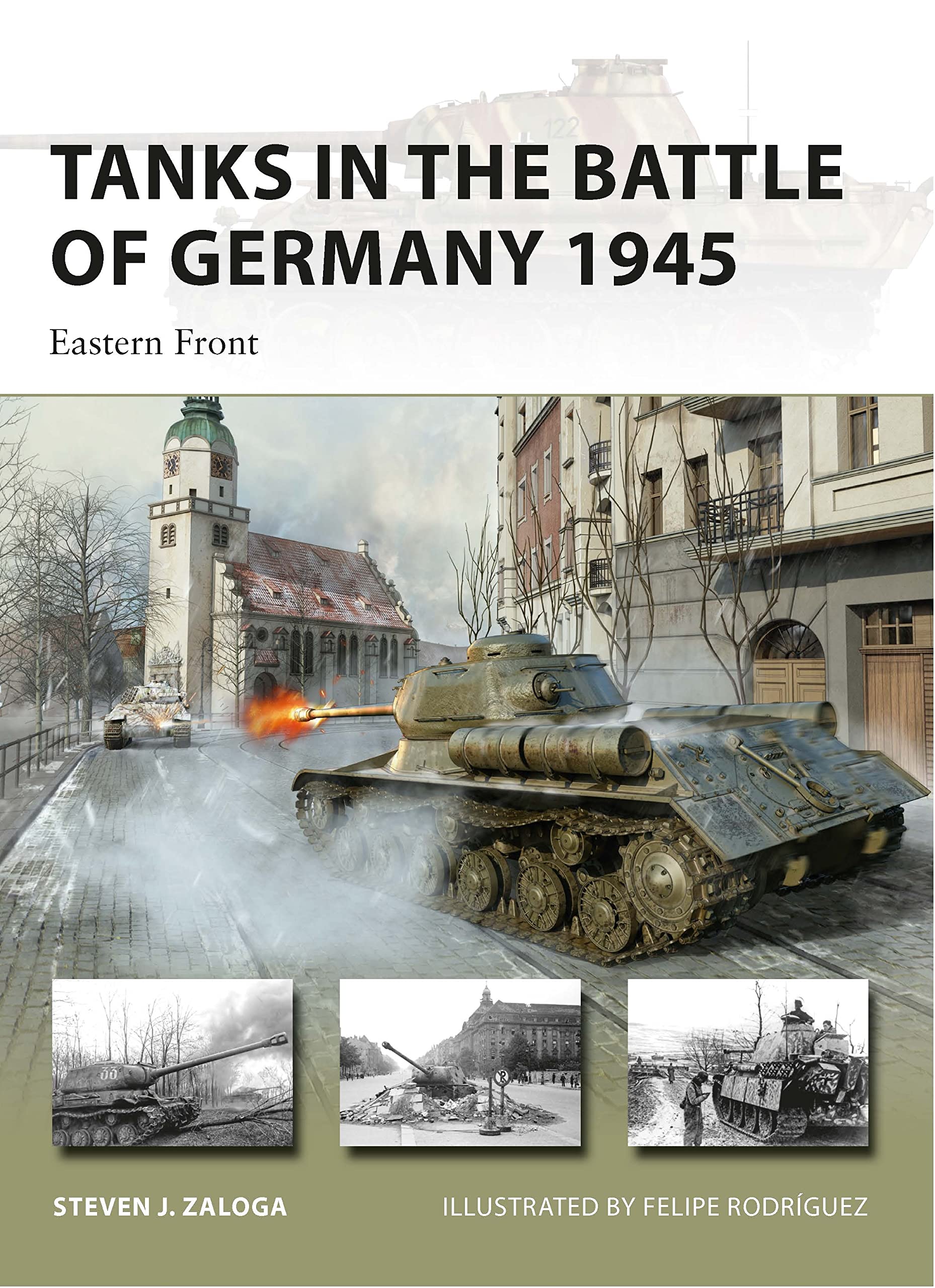 Tanks in the Battle of Germany 1945: Eastern Front (New Vanguard Book 312)